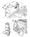 Diagram for Dodge Neon A/C Compressor Cut-Out Switches - 5080867AA