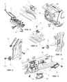 Diagram for 2000 Chrysler Town & Country Tailgate Handle - JS12WB7