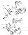 Diagram for 2000 Jeep Wrangler Power Steering Pump - 52087871AD