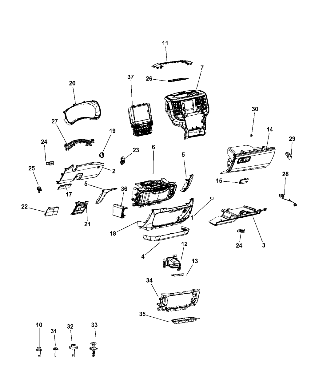 68395784AA - Genuine Mopar LAMP-COURTESY