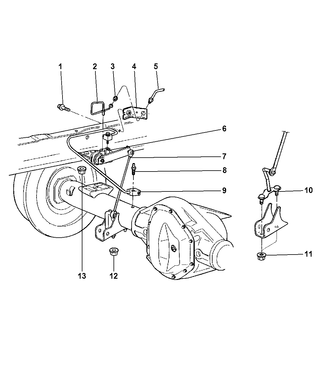 52009939AA Genuine Mopar VALVEHEIGHT SENSING BRAKE