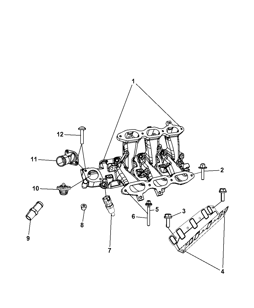 Jeep 4.0 Intake Manifold Diagram