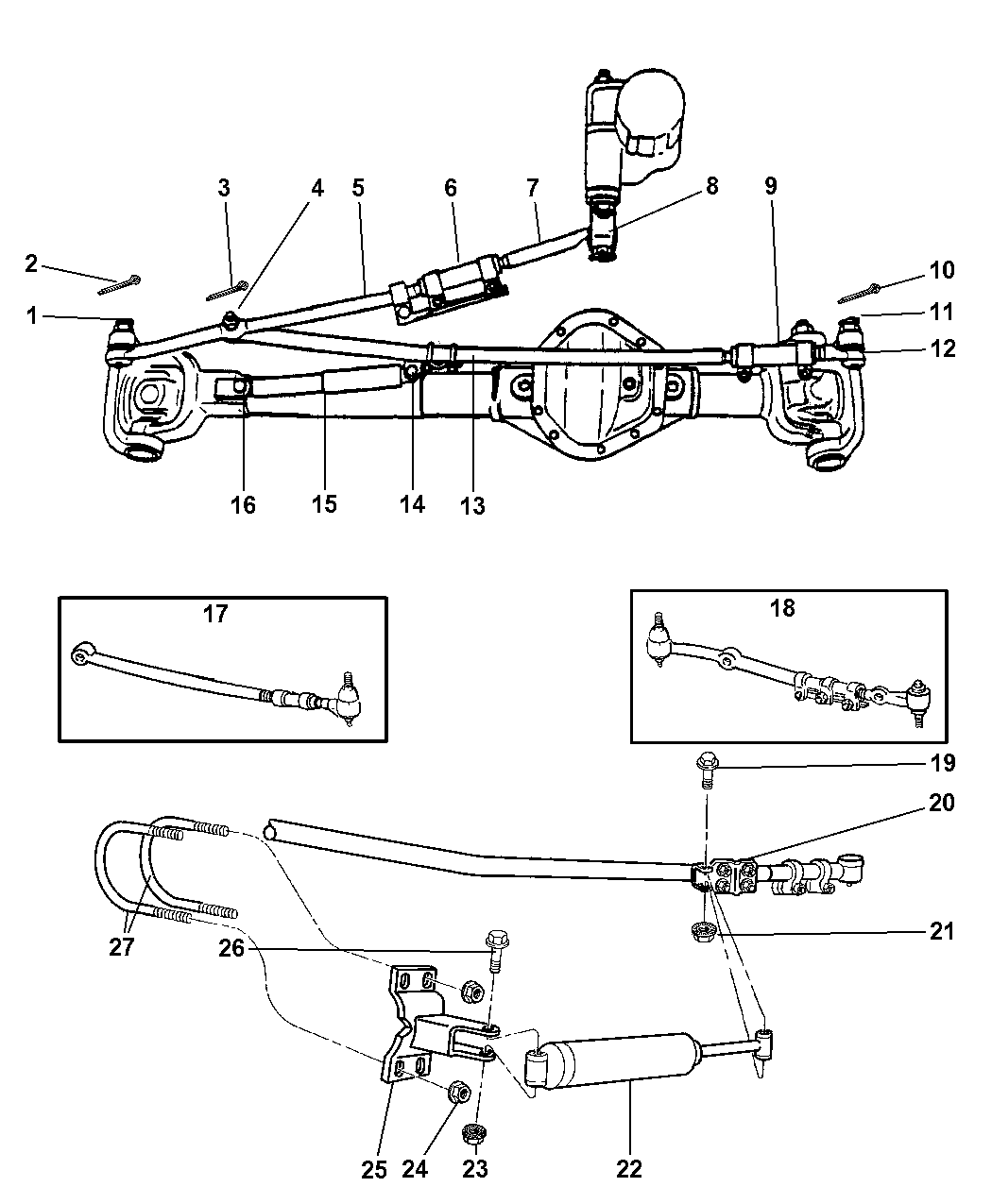 2007 Dodge Ram 1500 Front Suspension Diagram