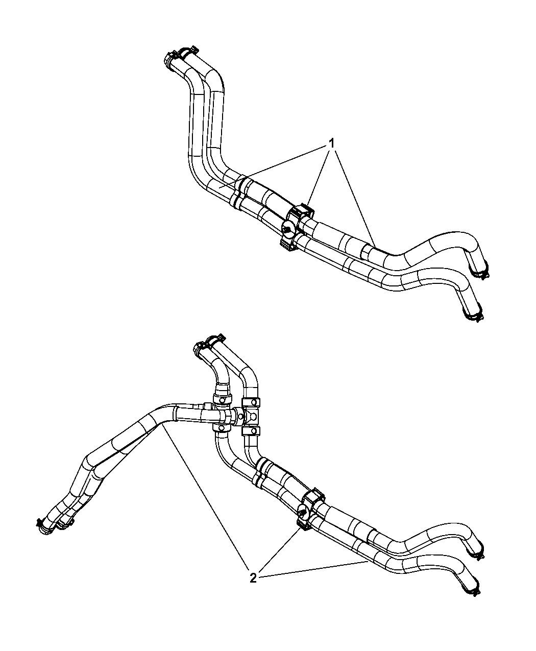 Jeep Jk Heater Core Hose Diagram - Alternator