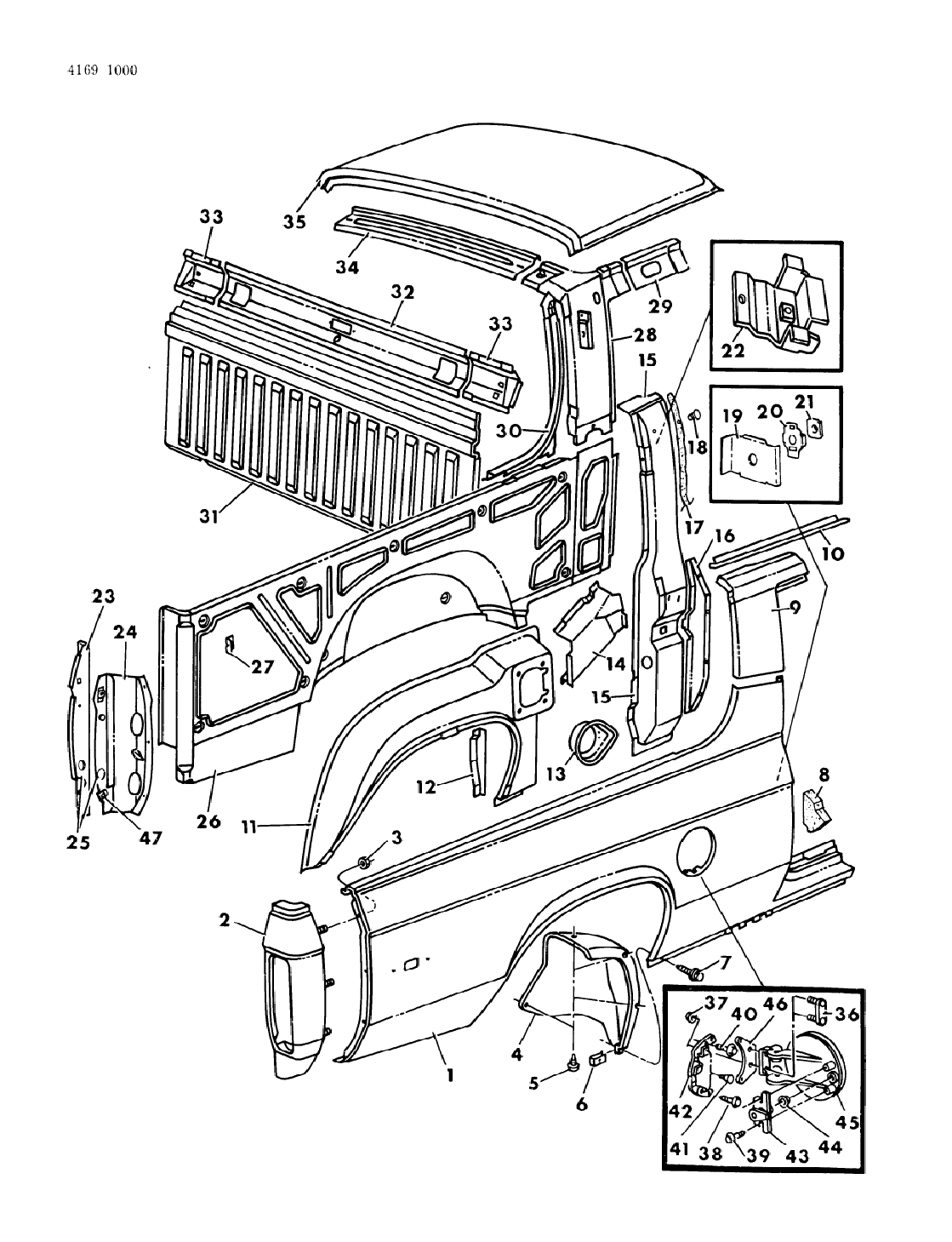 4206597 - Genuine Dodge PIVOT-TAILGATE