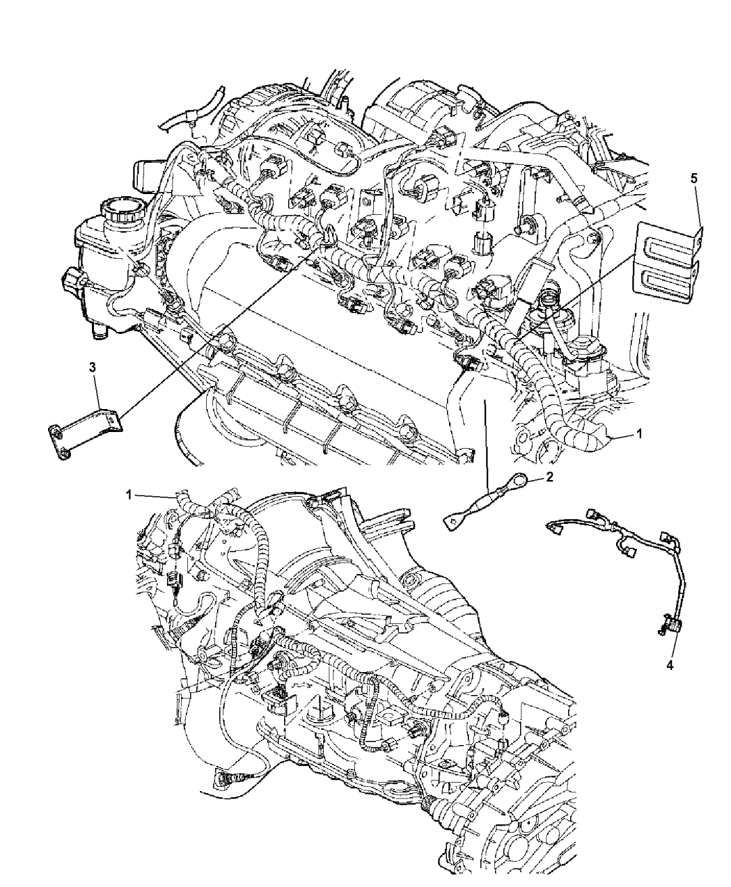 2007 Dodge Ram 1500 Wiring - Engine - Mopar Parts Giant