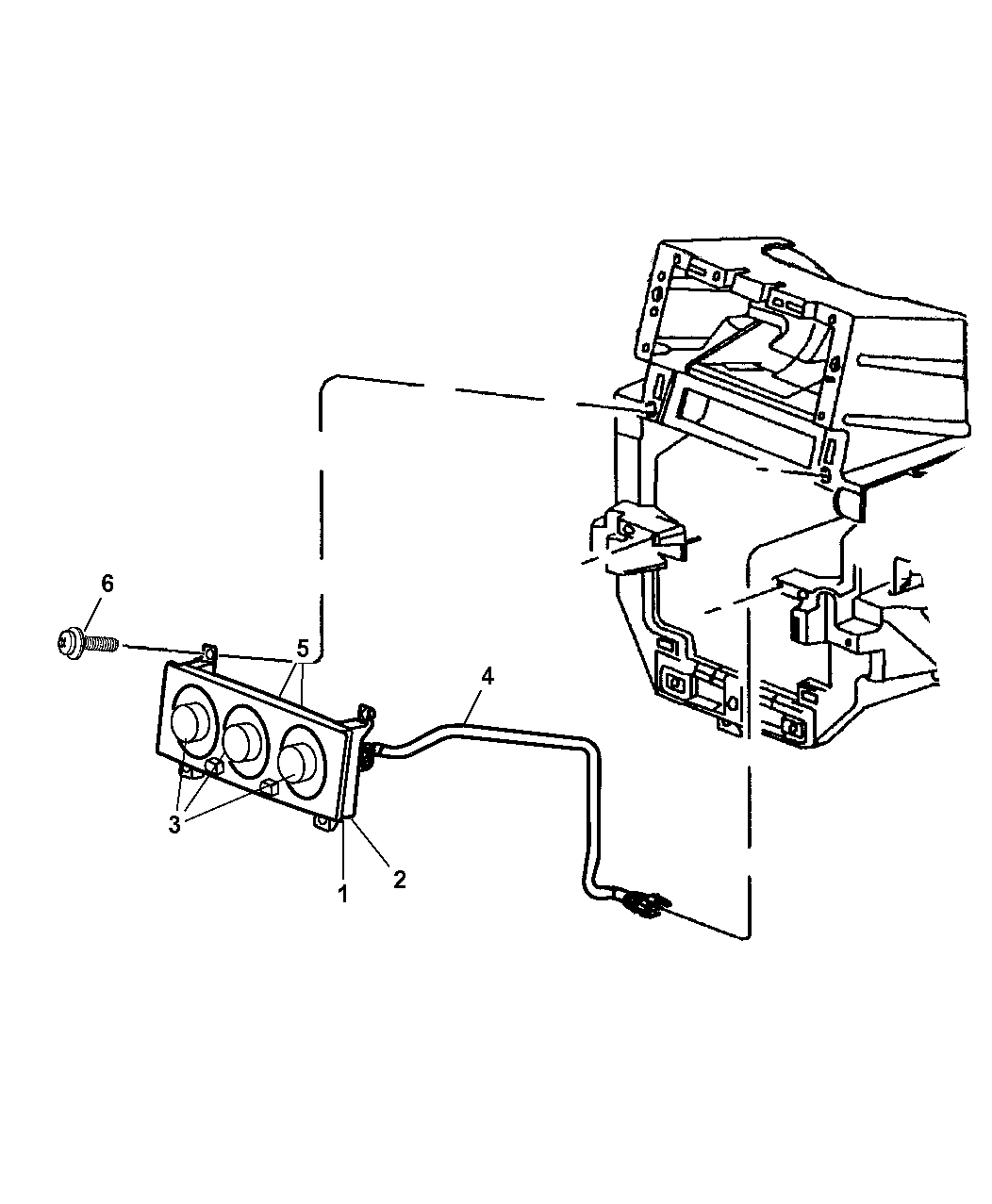 2000 Jeep Grand Cherokee Control, Heater And Air Conditioner