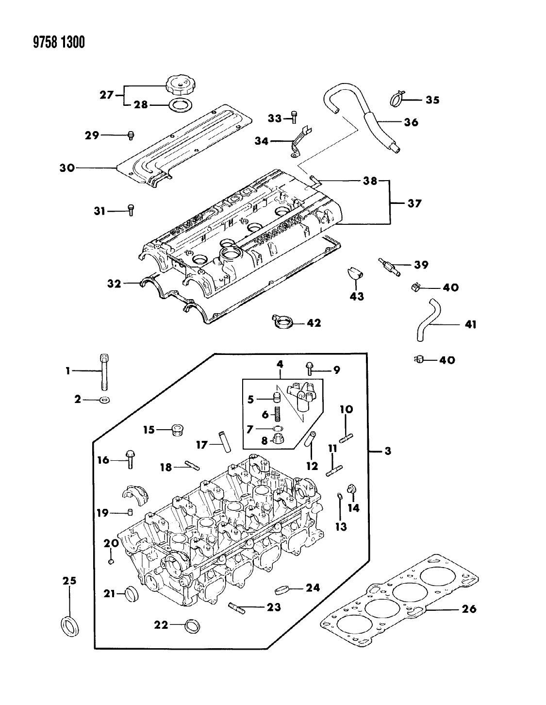 MD132806 - Genuine Mopar BUSHING-CAMSHAFT RETAINER