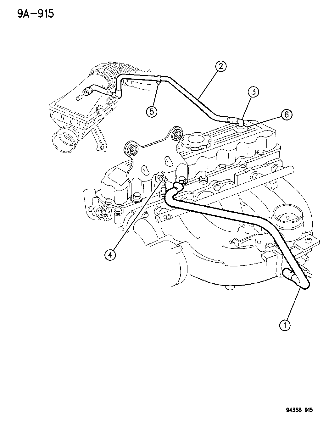 33004175 - Genuine Mopar CONNECTOR-VACUUM HOSE