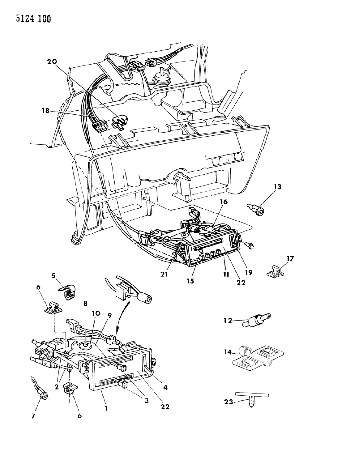 1985 Dodge Omni Controls, Heater - Mopar Parts Giant