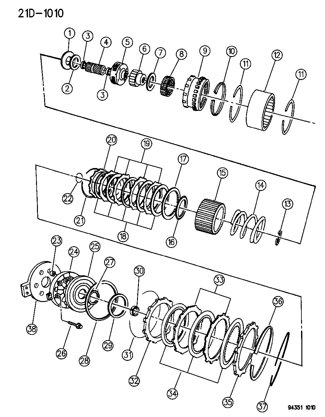 Схема акпп 46rh