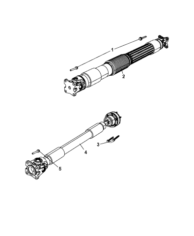 dodge nitro drive shaft