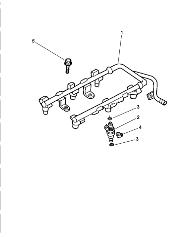 2000 Dodge Intrepid Fuel Rail Mopar Parts Giant