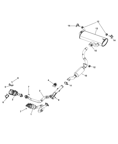 Jeep Wrangler Exhaust Diagram