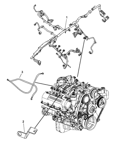 Wiring - Engine - 2007 Dodge Nitro