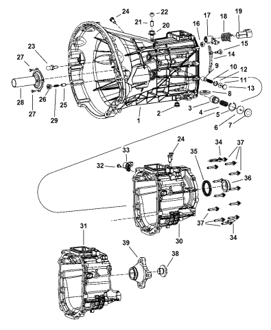 2005 dodge ram 1500 4x4 transmission