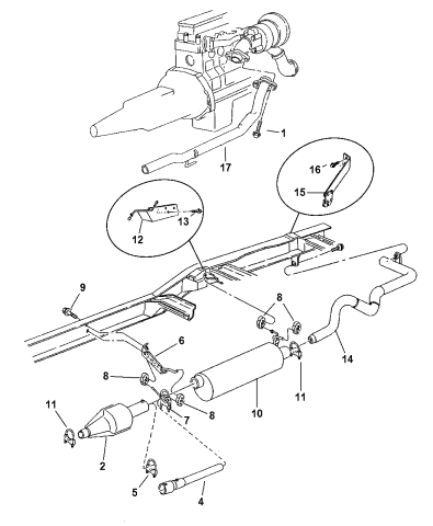 1998 dodge ram 1500 exhaust