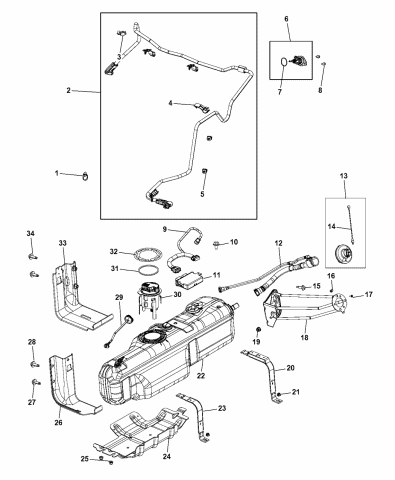 Diesel Exhaust Fluid System - 2013 Ram 5500