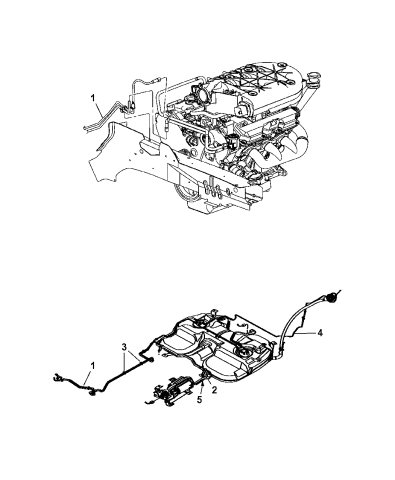 Fuel Line - 2007 Chrysler Pacifica