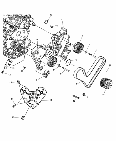 dodge nitro timing belt