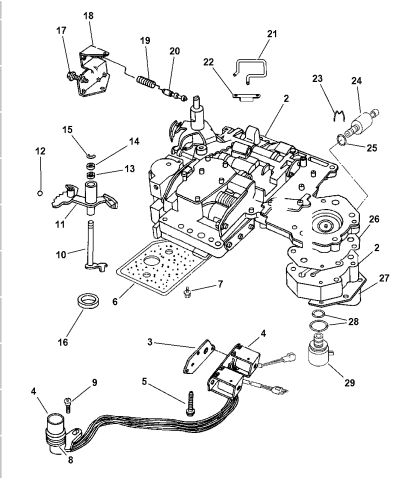 Valve Body - 1999 Dodge Dakota