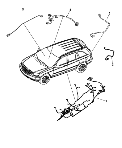 2005 Chrysler Pacifica Wiring Diagram Original