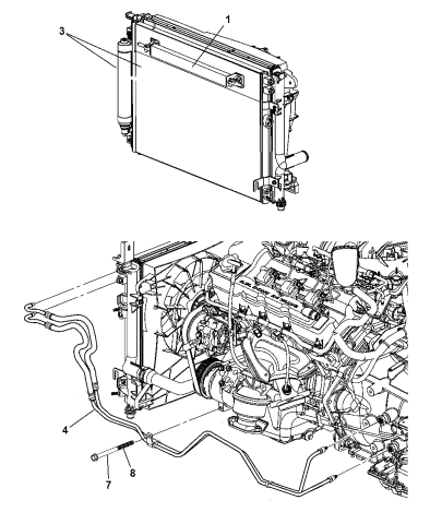 Transmission Oil Cooler - 2006 Chrysler 300