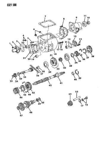 Transmission - 1988 Dodge D150