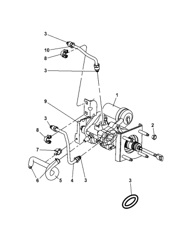 Hydro-Booster, Power Brake - 2008 Dodge Ram 2500