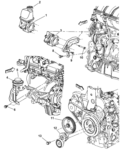 5066031aa Genuine Mopar Cap Power Steering Reservoir