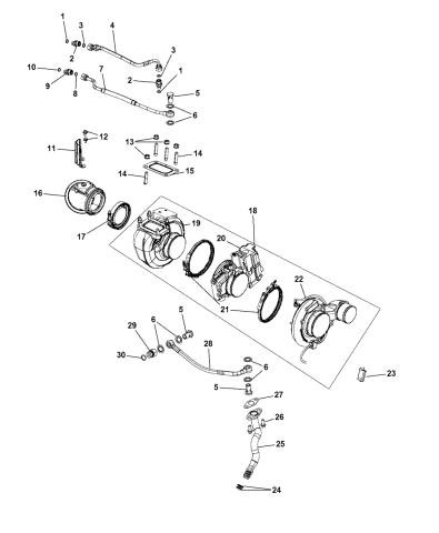 68005451AA - Genuine Mopar Bolt-Banjo