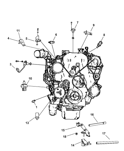 Sensors - Engine - 2007 Dodge Nitro