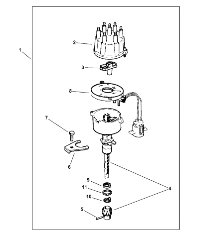 Distributor - 1997 Jeep Grand Cherokee