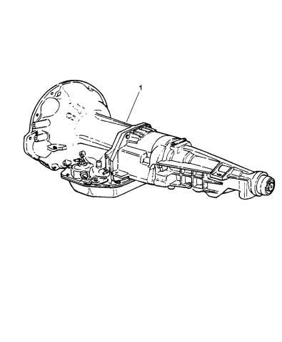 Transmission Assembly - 1999 Dodge Ram 3500 Quad & Club Cab