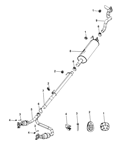 2010 dodge ram 1500 exhaust