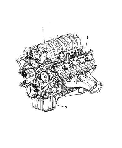 Engine Assembly & Identification & Service - 2006 Chrysler 300