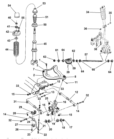 Suspension - Rear - 2000 Chrysler Cirrus