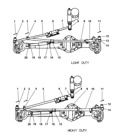 Linkage, Steering - 1999 Dodge Ram 3500 Regular Cab