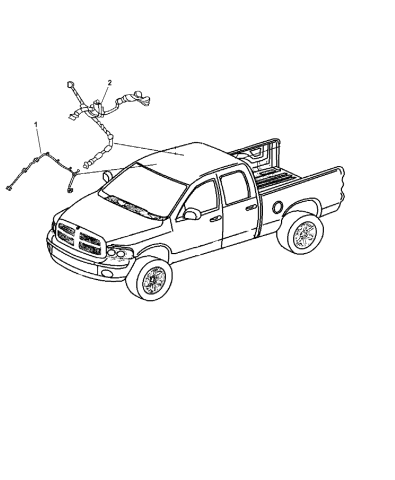 Wiring - Overhead - 2013 Ram 3500 Pickup