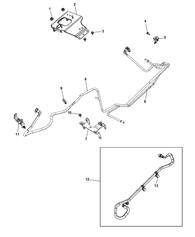 Fuel Line Jeep Wrangler