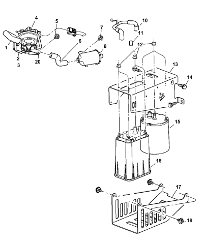 4669657 - Genuine Mopar CAP-VACUUM PORT