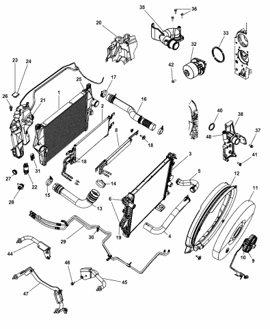 4596198 Genuine Mopar Cap Radiator