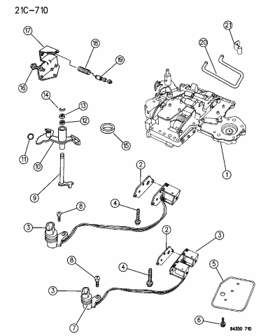 Valve Body - 1994 Dodge Ram 1500