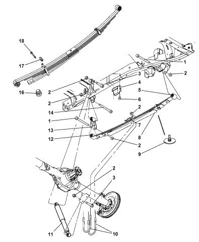 2005 dodge ram 1500 leaf springs