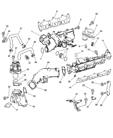 Intake Manifold - 2007 Dodge Sprinter 2500