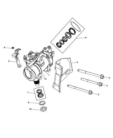 68053783AA - Genuine Mopar SEAL KIT-PITMAN SHAFT