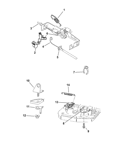 53031626AC - Genuine Mopar Cable-Accelerator