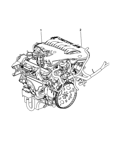 Engine Assembly & Service - 2009 Dodge Challenger