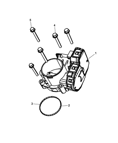 2007 dodge nitro throttle body