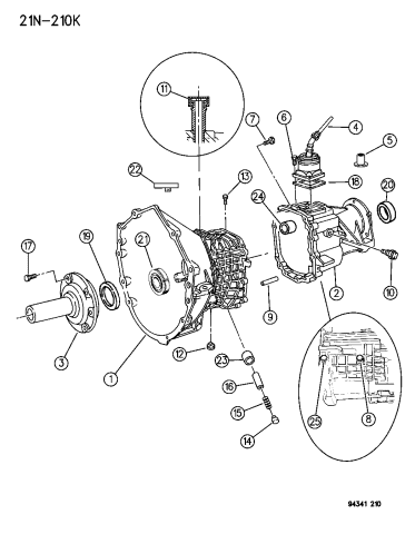 1994 dodge ram 1500 4x4 transmission